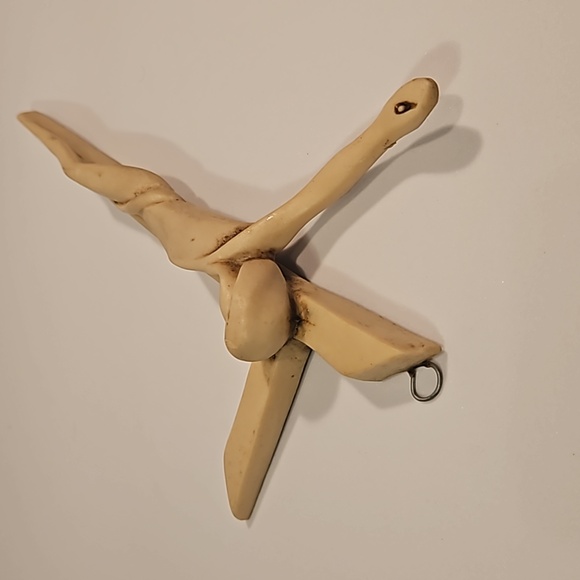 Modernist Cristo Dali Chi Crucifix - Picture 11 of 13